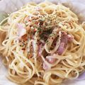 さーーち90's cooksnap of when they made 超シンプル！カマンベールチーズのパスタ.