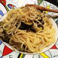 ちこらいむ's cooksnap of when they made なすとシラスの和風パスタ.