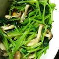 パパの手料理☆'s cooksnap of when they made 三つ葉としめじと海苔のお浸し.