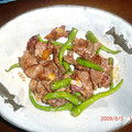 まいつか's cooksnap of when they made がっつり！牛しし唐炒め.