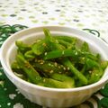赤い電話's cooksnap of when they made ピーマンのおひたし.