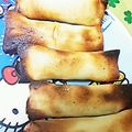 ユーロン's cooksnap of when they made 大好き～パリパリな焼き春巻き♪.