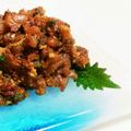 ☆lino☆lino's cooksnap of when they made お刺身で簡単、あじのなめろう.