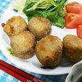 ととろ＆めい's cooksnap of when they made 節約＊えのきde貝柱風フライ.