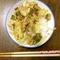 ☆ぱふぇ☆'s cooksnap of when they made 鶏肉とキャベツのカレー炒め.