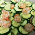 ピンキーsaya's cooksnap of when they made エビとズッキーニのアンチョビ炒め.