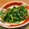 ゆっきん_☆'s cooksnap of when they made 花椒風味の小松菜とザーサイの炒め物.