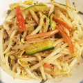りんごとみかん♬'s cooksnap of when they made レンジで簡単★もやしときゅうりのサラダ.