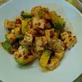 tapioka18's cooksnap of when they made アボカド豆腐♪食べるラー油＆ポン酢がけ.
