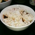 まきん家's cooksnap of when they made タコとキノコの混ぜごはん.