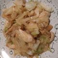 河南子's cooksnap of when they made 鶏むね肉とキャベツの甘味噌炒め.