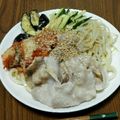 ☆こはくいろ☆'s cooksnap of when they made 豚しゃぶの冷やしうどん♪.