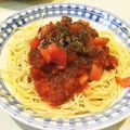 ｙａｓｓａｎパパ's cooksnap of when they made たっぷりトマトとツナの冷製パスタ.