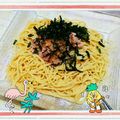 ♪さぉり♪'s cooksnap of when they made 冷製ツナとおろしのパスタ☆.