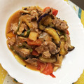 saton827's cooksnap of when they made ★なすと豚肉のコクうま炒め.