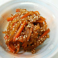すいせんママ's cooksnap of when they made 大根と人参のにんにく生姜風味きんぴら.