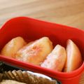 ガメコ's cooksnap of when they made 美味しい桃に変身！.