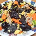 shun1965's cooksnap of when they made 卵とキクラゲの炒め (ムースーロ).