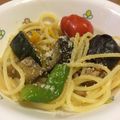 mayu_fu's cooksnap of when they made 夏野菜のトマトパスタ☆.