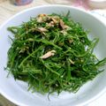 myukitty's cooksnap of when they made おかひじきとツナの小さなおかず.