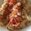 きよし☆'s cooksnap of when they made フレッシュトマトとアンチョビのかんたんリゾット.