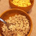 みずせい's cooksnap of when they made 簡単☆二色の鶏そぼろ丼.