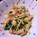 ♡みりお♡'s cooksnap of when they made 簡単!!水菜と鶏皮のごまポン和え.