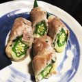 macky_'s cooksnap of when they made 簡単オクラとアスパラの豚シソチーズ巻き.