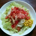 くえるてん's cooksnap of when they made 夏のランチ☆ツナとトマトと水菜のそうめん.