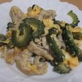 きらり流れ星's cooksnap of when they made 我が家の絶品ゴーヤチャンプル.