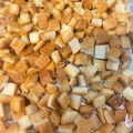 パインクリームソーダ's cooksnap of when they made パン耳（食パン）クルトン♫.