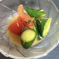 ブルちゃん☆'s cooksnap of when they made きゅうりとトマトの豪華 豪快サラダ.