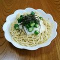 msft5632's cooksnap of when they made おくらと山芋の冷たいパスタ♪.