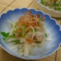 はわいあんトマト's cooksnap of when they made 大根＆きゅうりの梅肉和え.