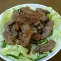 クック5N64ZF☆'s cooksnap of when they made スタミナビーフサラダ.