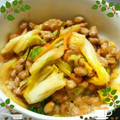 RIKOTORA's cooksnap of when they made 簡単☆うまうま☆白菜の納豆和え♪.