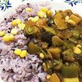 なのぴょん♪'s cooksnap of when they made 野菜たっぷり大豆カレー.