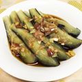 クック097B0Y☆'s cooksnap of when they made レンジで簡単　蒸しナスの茗荷ソースびたし.