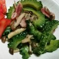 megchano's cooksnap of when they made ゴーヤとベーコンの野菜炒め.