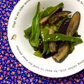 ふたごゆき's cooksnap of when they made ナスとピーマンのごま油炒め(^^ ).