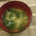 ☆baobab☆'s cooksnap of when they made 小松菜のみそ汁.