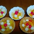 かわはぎﾛｰﾙ's cooksnap of when they made フルーツ白玉.