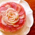 ハナえもん♪'s cooksnap of when they made 桃のコンポートレアチーズケーキ.