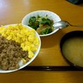 sakueda's cooksnap of when they made そぼろ丼(写真工程あり).