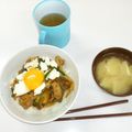 sakueda's cooksnap of when they made 簡単♪ロコモコ丼.