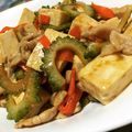 824kitchen's cooksnap of when they made 苦味少なめゴーヤチャンプルー.