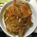 muzi's cooksnap of when they made 厚揚げのとろ～り野菜あんかけ♥簡単‼.