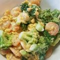 jyuriko☆'s cooksnap of when they made ブロッコリーと海老のにんにくマヨ醤油炒め.