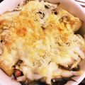 うなちゃん！'s cooksnap of when they made ポテトと舞茸のチーズ焼き.
