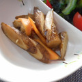 kana叶's cooksnap of when they made ゴボウと厚揚げのオイスターソース炒め.